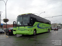 Fleur de Lys 3606 - Bloc Québécois - Media télévision - 2000 Prevost H3-45 (Ex-leased TripMate Tours 218)