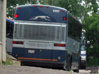 Greyhound Lines 6563 (2000 MCI 102DL3 rebuilt in 2011-13)
