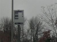 Panneau d'arr�t d'autobus CIT Vall�e du Richelieu bus stop sign